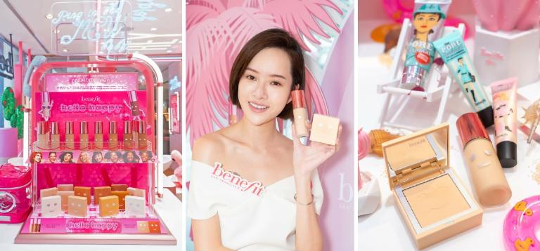 夏日底妝大作戰！用benefit的Hello Happy雙新品打擊油光與脫妝