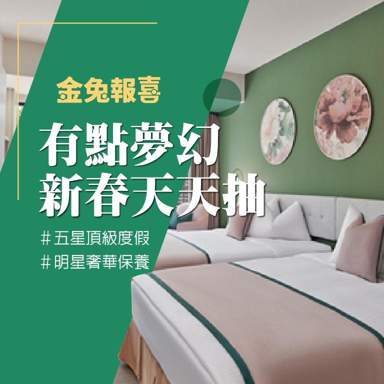 金兔報喜｜有點夢幻 新春天天抽