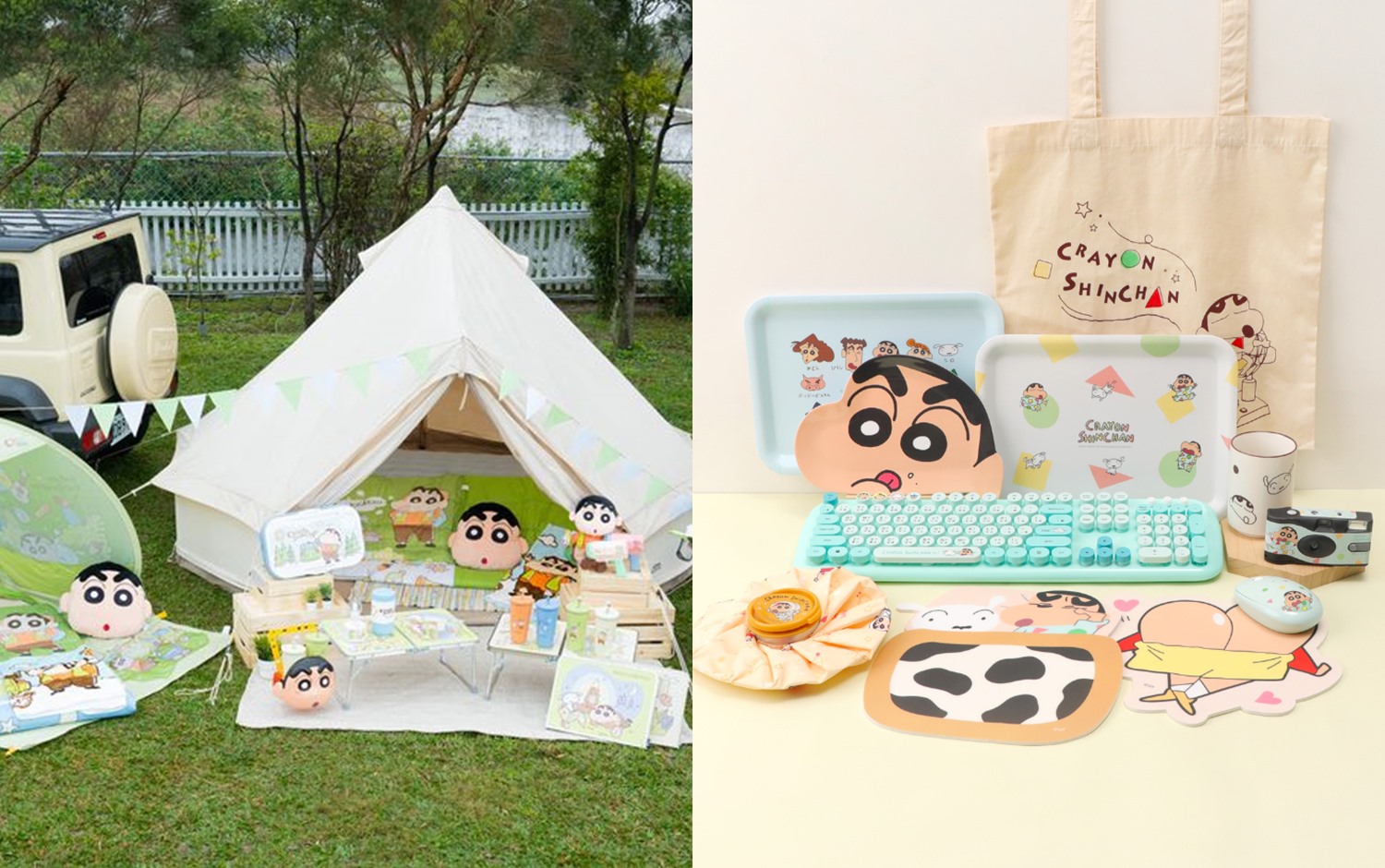 蠟筆小新粉絲注意!7-ELEVEN「蠟筆小新春日遊新趣」& 不用集點就能買的周邊一次推薦給你，從日常用品到廚房小家電都有小新的陪伴，粉絲直呼:每個都想要!