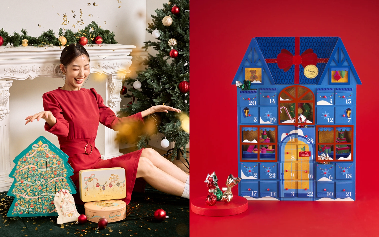 2023 聖誕節美食倒數月曆！詩特莉的聖誕夢想樹、LADY M 聖誕嘉年華、 VENCHI 木製倒數月曆禮盒...每一款都讓人好想收