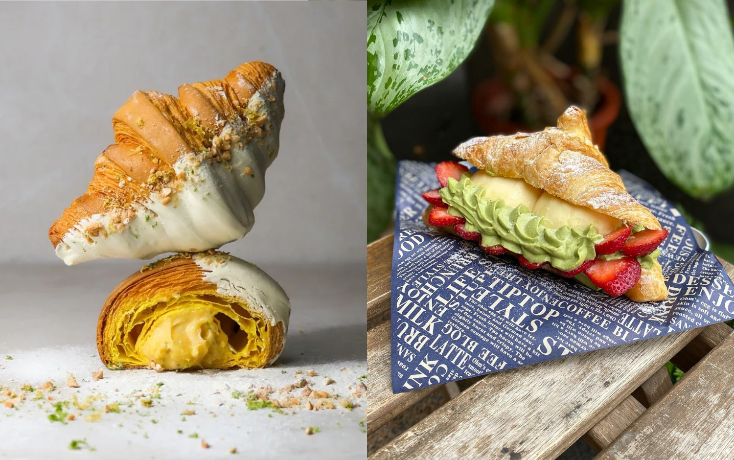 可頌迷必吃！盤點7家人氣可頌，攻佔各大社群版面的必吃可頌，這家新開幕的精緻系可頌好吃又好拍，獨特醬料和酥脆口感讓你欲罷不能！