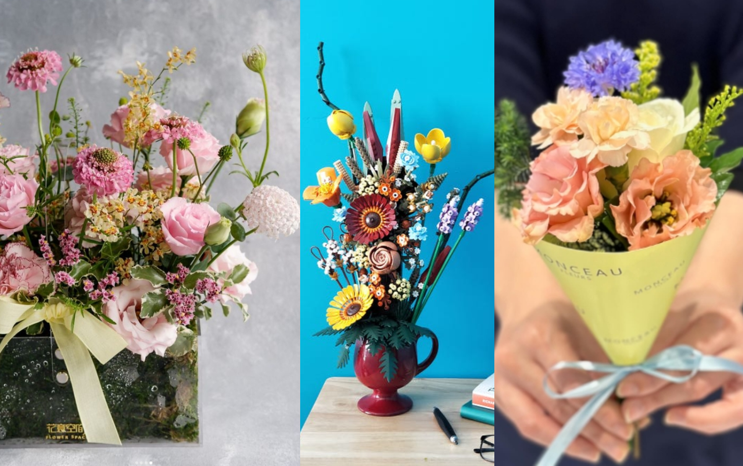 母親節最好的禮物！用花來向媽媽說愛！精選多款花束：從鮮花到永生花與樂高花&hellip;用花語表達愛意最浪漫