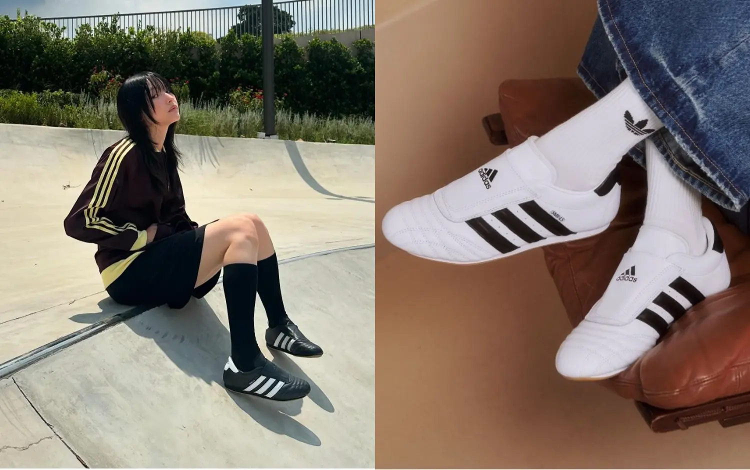Jennie同款復古球鞋這天開賣！adidas Originals 系列再添一成員：TAEKWONDO LACE 眾多明星搶先穿上曬鞋，這樣搭配時尚又吸睛！