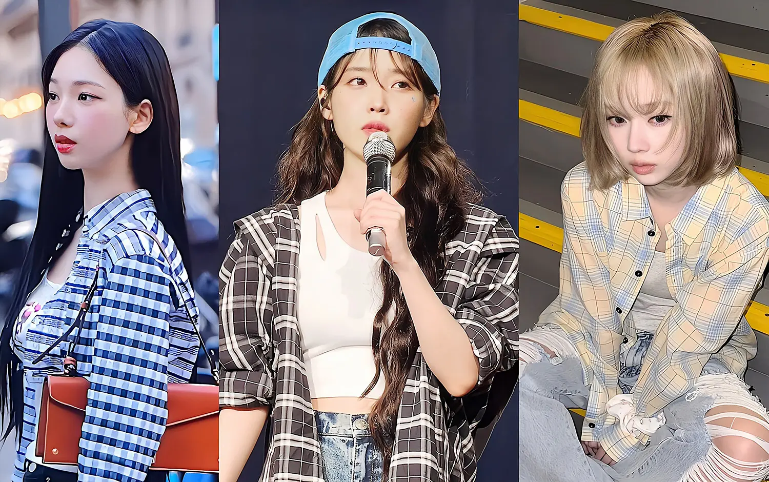IU、Aespa女團 Karina、Winter 都是格紋襯衫專業戶！經典不衰的時尚單品：「精選7款花色」讓你輕鬆get同款時尚感！