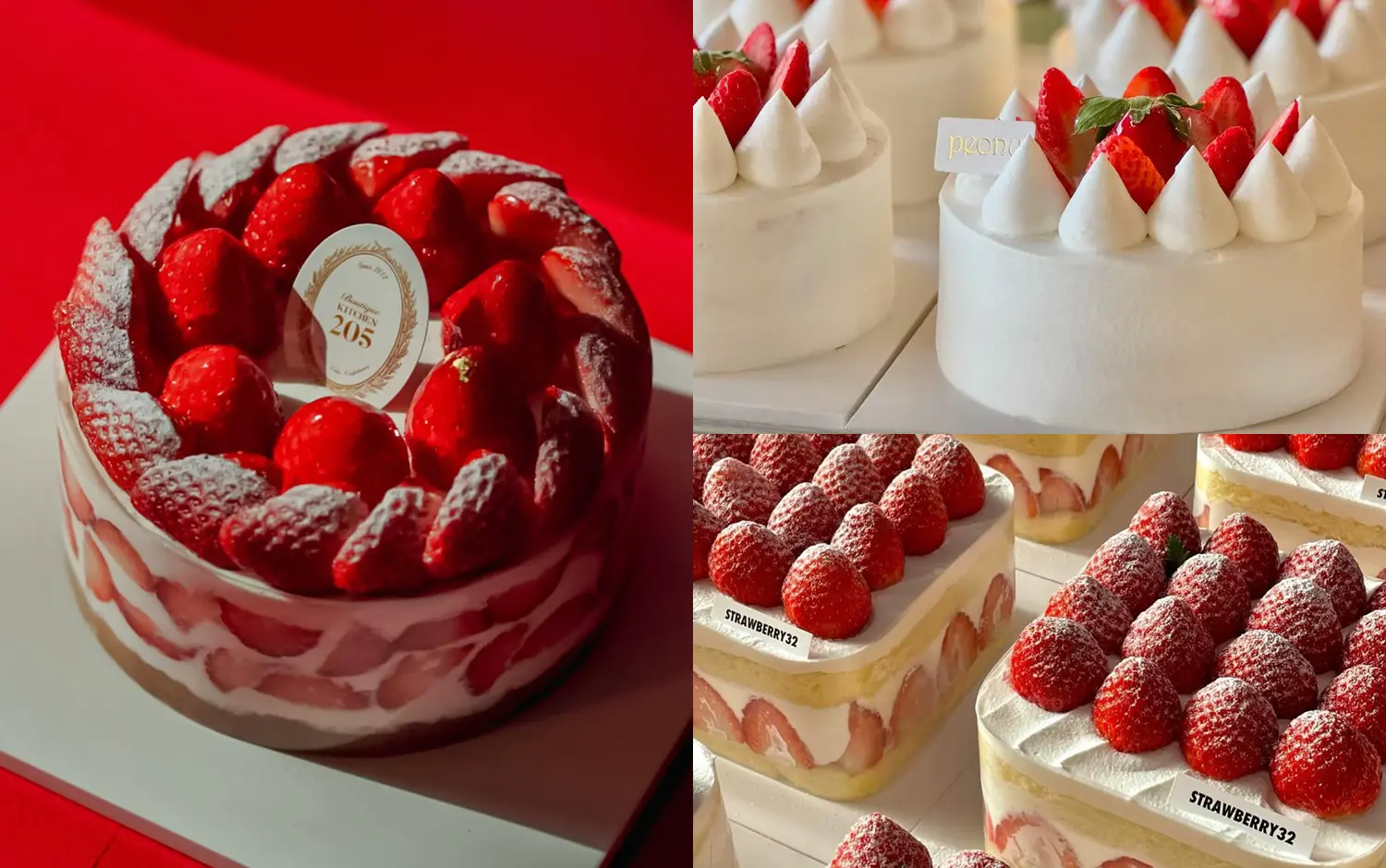 2026 韓國草莓蛋糕推薦！ Kitchen 205 外必收的 5 間甜點名單！超澎湃 32 顆草莓入餡，出國旅遊必衝！