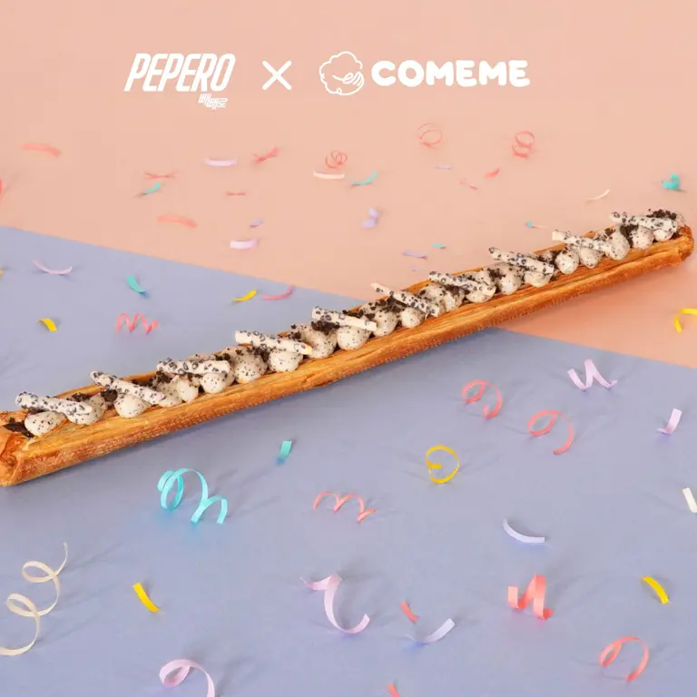 60公分超長蛋塔！COMEME「千層可頌蛋塔」限定口味必吃：首次聯名PEPERO白巧克力棒、黝黑酥皮「雷神巧克力蛋塔」、「千層開心GO蛋塔」這裡買得到，這天開賣，蛋塔控別錯過！