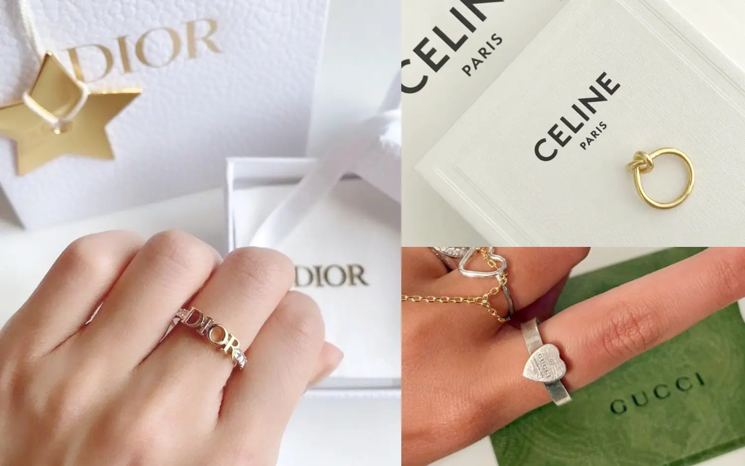 萬元普發就是要這樣花！2025小資女必買7款「萬元精品戒指」推薦：GUCCI這款萬元初就買 到！DIOR、LV這幾款鑲滿水晶超襯氣質CP值超高又百搭…｜新光三越|