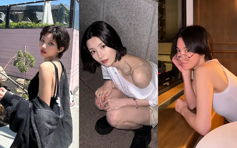 2025韓國女星短髮圖鑑！夏季降溫短髮造型跟著韓星剪就對了：宋慧喬、田小娟還有權恩妃等人短髮都好好看…