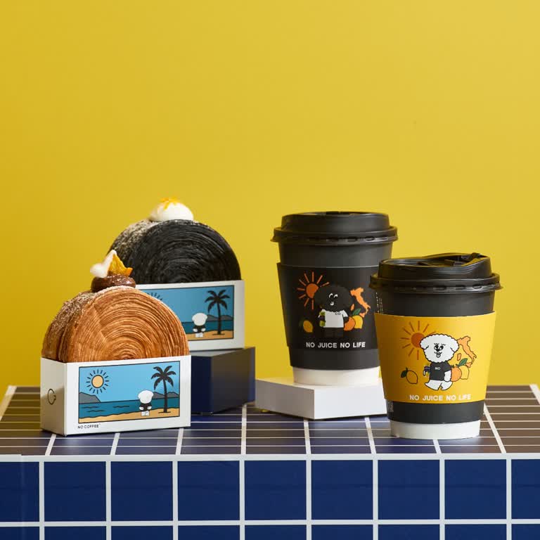 超時髦日本咖啡廳「NO COFFEE」最新聯名來啦！攜手義大利聖沛黎洛推出「NO JUICE NO LIFE」夏日清爽來襲，還有這兩款可頌也超好吃...