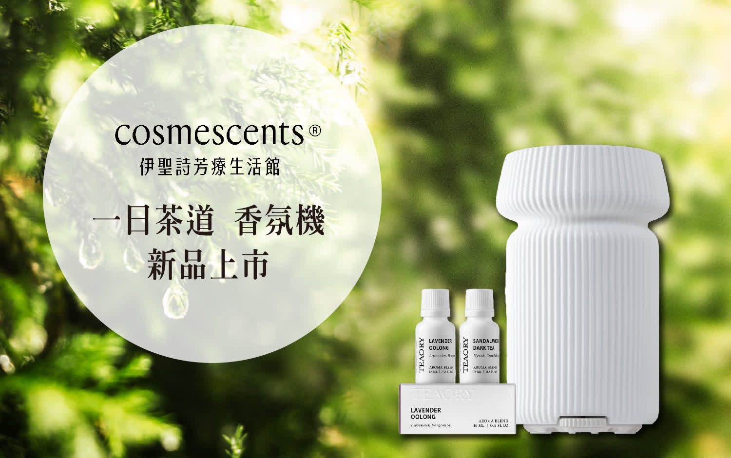 WN 伊聖詩 一日茶道 香氛機 新品上市