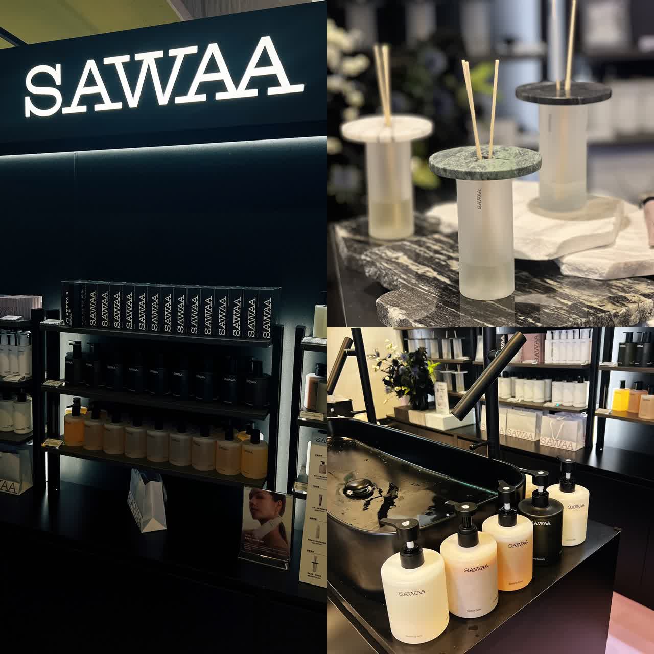 台灣質感保養品牌SAWAA全台首櫃空降台北中山區 人氣商品TOP5必收 櫃點資訊、價格一次看