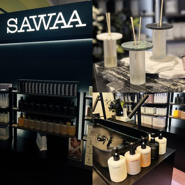 台灣質感保養品牌SAWAA全台首櫃空降台北中山區 人氣商品TOP5必收 櫃點資訊、價格一次看