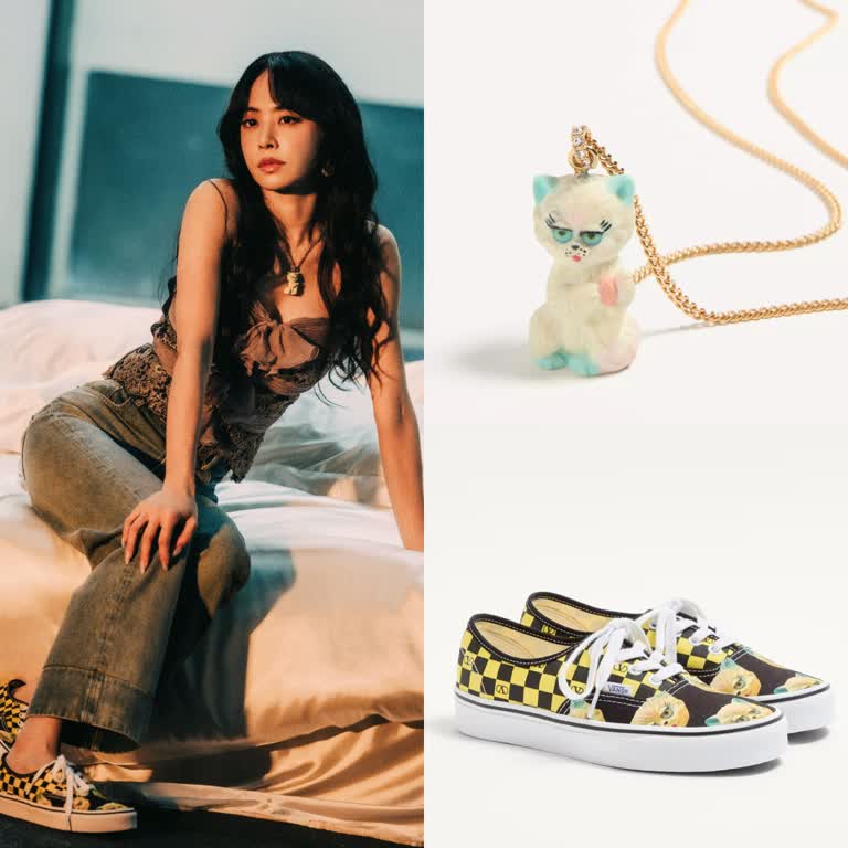 Jolin蔡依林在新歌《Pillow》MV狂帶貨VALENTINO！搶穿未上市Vans聯名貓咪球鞋、鏈帶皮革新包好燒