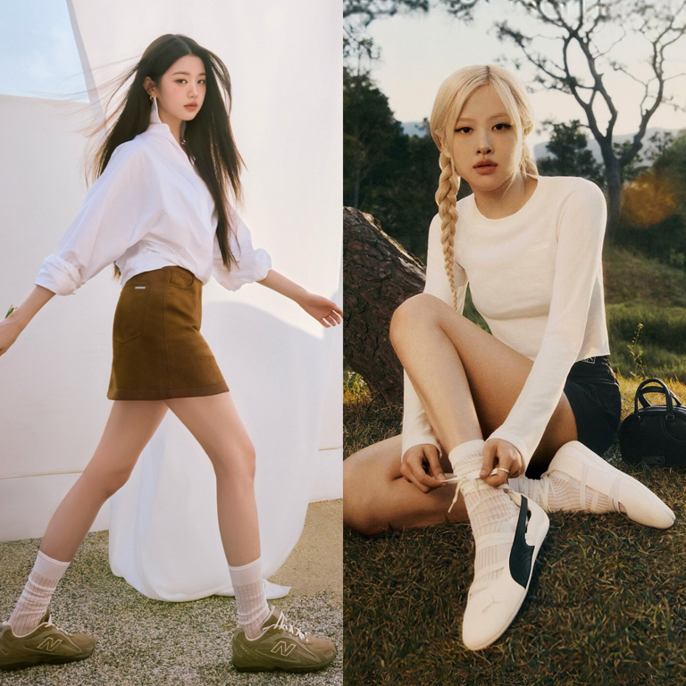 球鞋控必收！2025明星同款球鞋：BLACKPINK Rosé、張員瑛、宋雨琦...都在穿的KPOP潮鞋一次看！