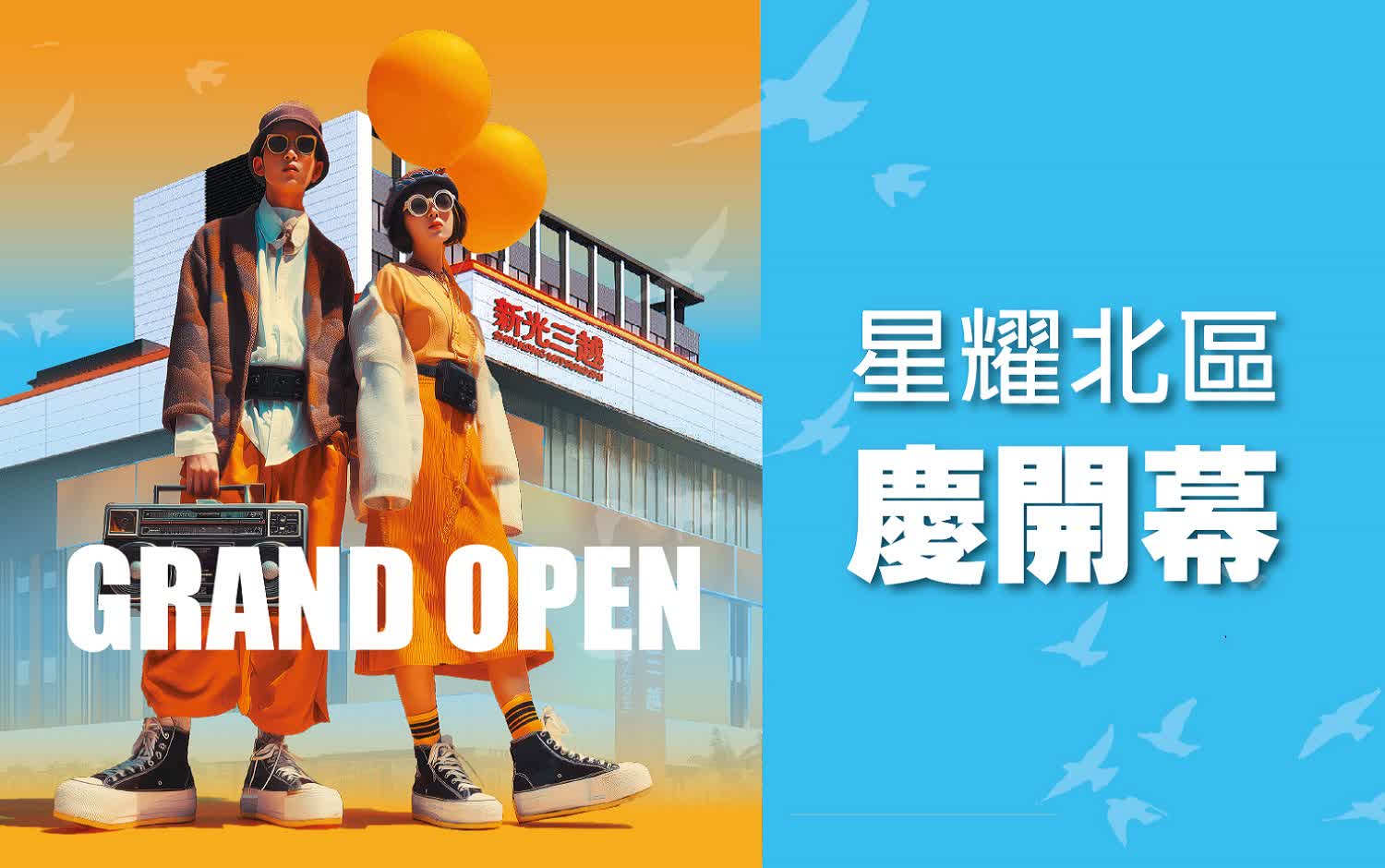 台南最新百貨｜音樂祭怕胖團要來啦！