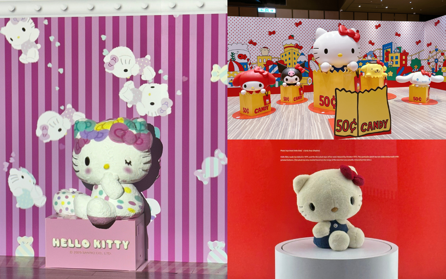 Kitty迷衝一波！日本【Hello Kitty展】海外巡迴首站登台：初代Kitty複製絨毛玩偶、超萌打卡佈景/周邊、開展日...一次看！