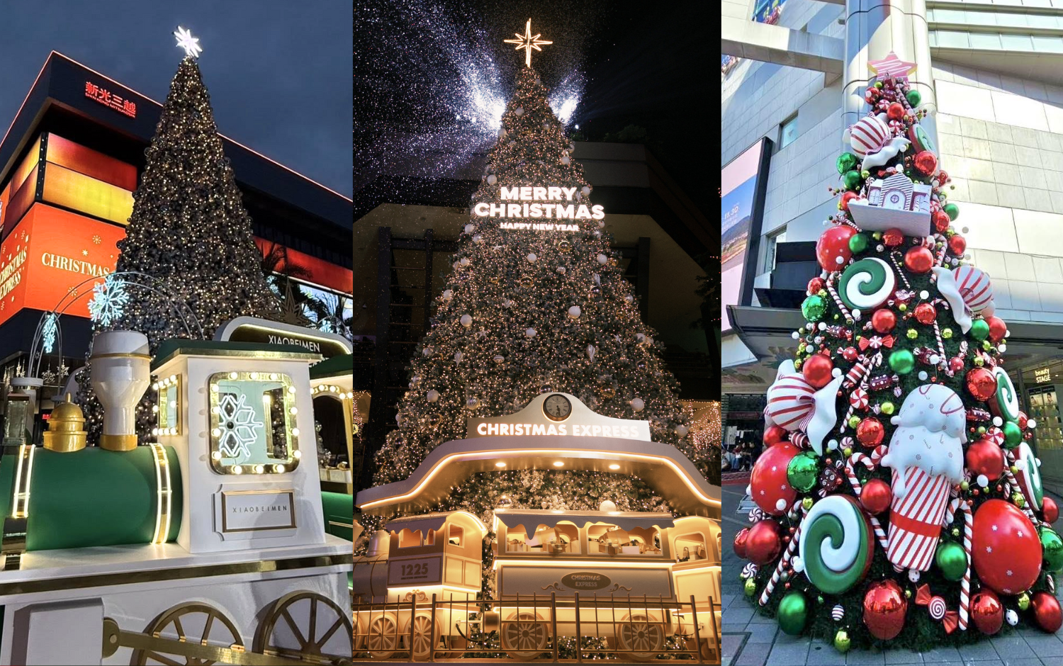2025聖誕節活動特搜!全台必拍絕美聖誕樹:全台唯一「20米高幸福列車耶誕樹」、史努比、甜點聖誕樹...點燈、飄雪、活動時間一次看!
