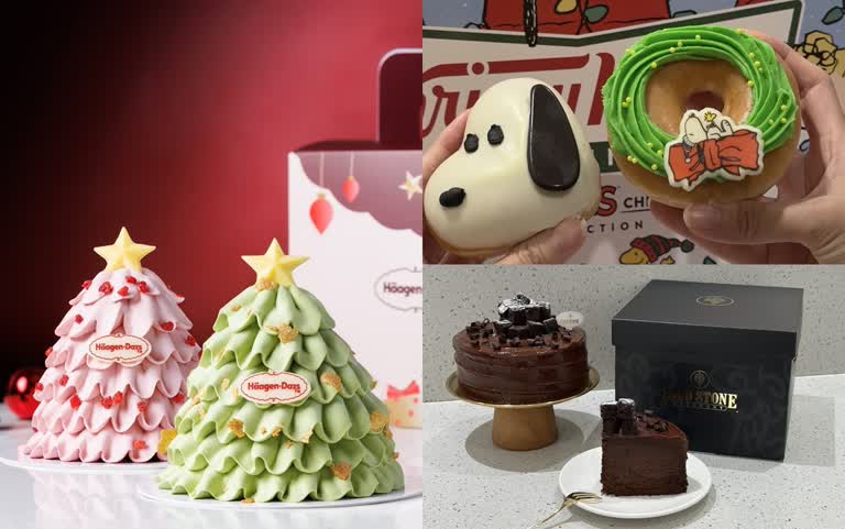 2025 聖誕節必吃甜點推薦！史努比聯名、經典聖誕節造型、巧克力蛋糕…，甜點控不能錯過的話題新品！