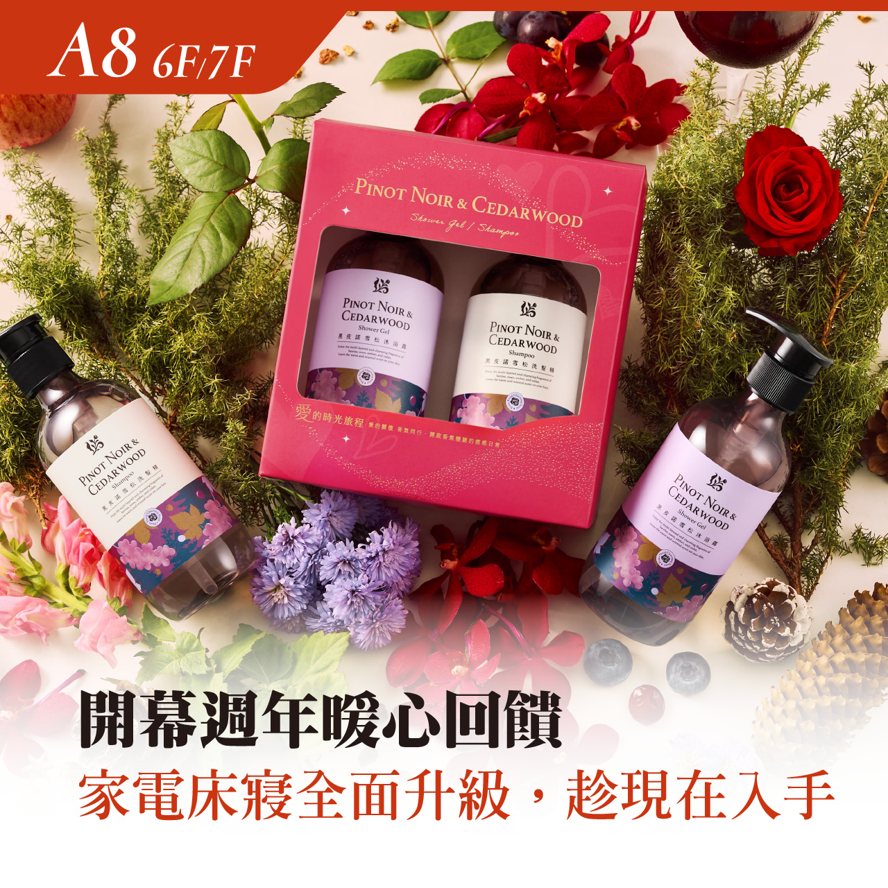 開幕週年暖心回饋｜家電床寢全面升級，趁現在入手