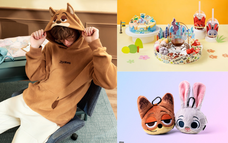 《動物方城市2》聯名特搜！尼克茱蒂超萌杯套、限定冰品、療癒小物、情侶T...CP粉不要錯過！