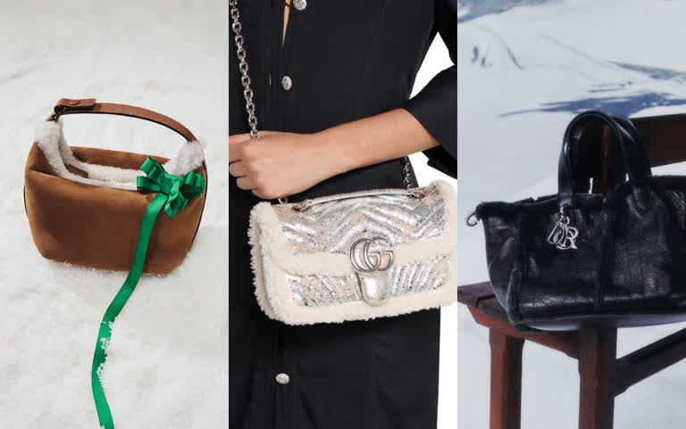 天氣冷必背毛茸茸包！盤點2025聖誕禮物GUCCI金屬銀、DIOR溫暖麂皮、LOEWE超Q鴨嘴獸&hellip;每款都想收