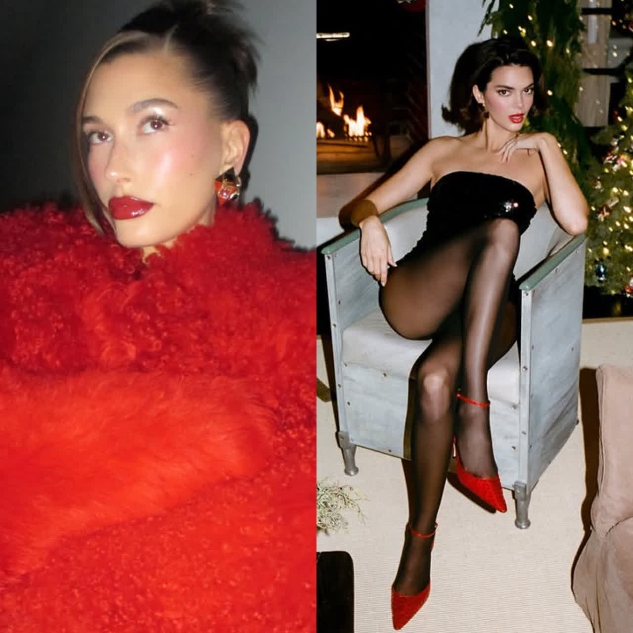 年末派對怎麼穿？跟著Hailey Bieber、Kendall Jenner&hellip;穿準沒錯：Bling Bling碎鑽、流光亮片、浮誇毛毛一口氣示範給你看