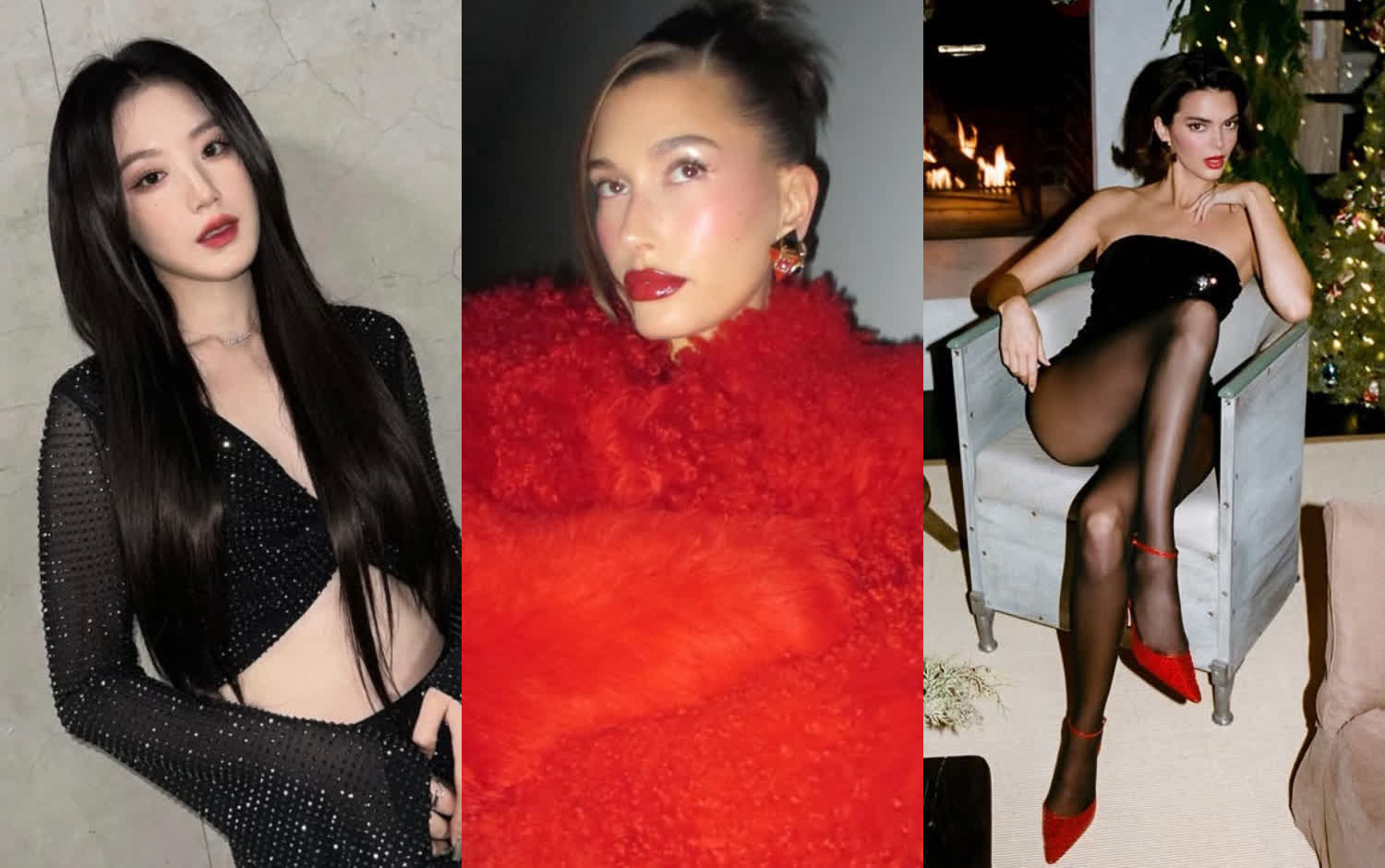 年末派對怎麼穿？跟著Hailey Bieber、Kendall Jenner&hellip;穿準沒錯：Bling Bling碎鑽、流光亮片、浮誇毛毛一口氣示範給你看