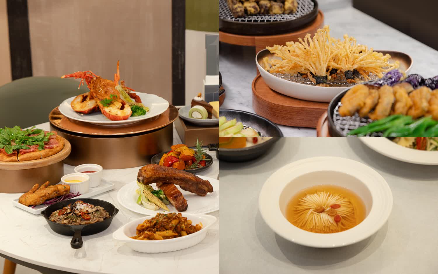 台北站前美食新地標！蔬食buffet「果然匯」限定菜色回歸、「朵頤牛排」主餐全面升級，千元以下價格吃到飽！