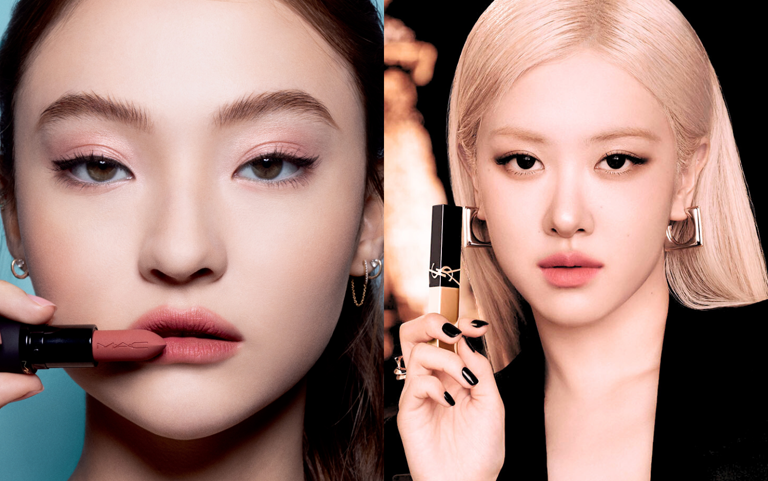 2026春季唇彩關鍵字：輕霧、柔粉、無邊界 BLACKPINK ROSE灰粉唇太時髦、MEOVV ELLA演繹柔霧美感