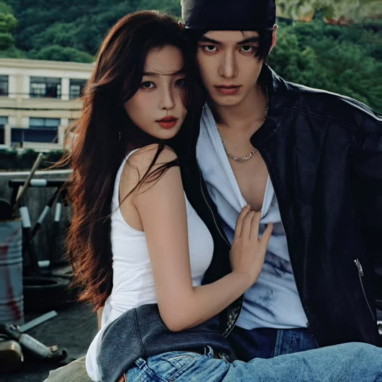 視覺腿長+10cm的秘密！《雙軌》虞書欣「牛仔褲神褲公式」3大穿搭關鍵全拆解，寬褲也能穿出超模比例！