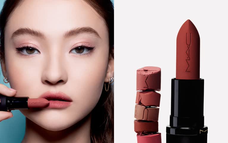 MEOVV成員 ELLA同款雲霧唇膏新光三越全台首賣 最新輕親雲霧唇彩主打色、真實試色、價格一次看