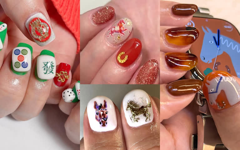 2026馬年開運美甲推薦！精選15款以上新春美甲：超可愛馬年系列、開運紅還有浮誇麻將美甲通通都有&hellip;&hellip;