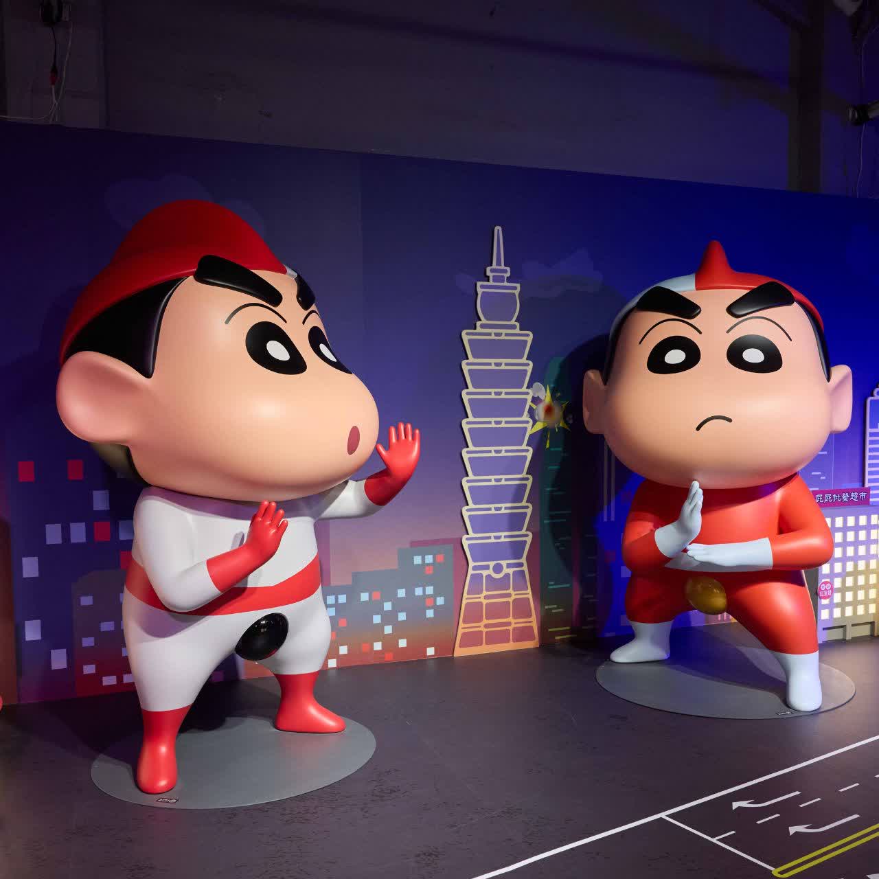 小新迷集合！全亞洲最大《蠟筆小新》35年特展：10大沉浸區動畫、電影、巨型微型公仔一次全收！