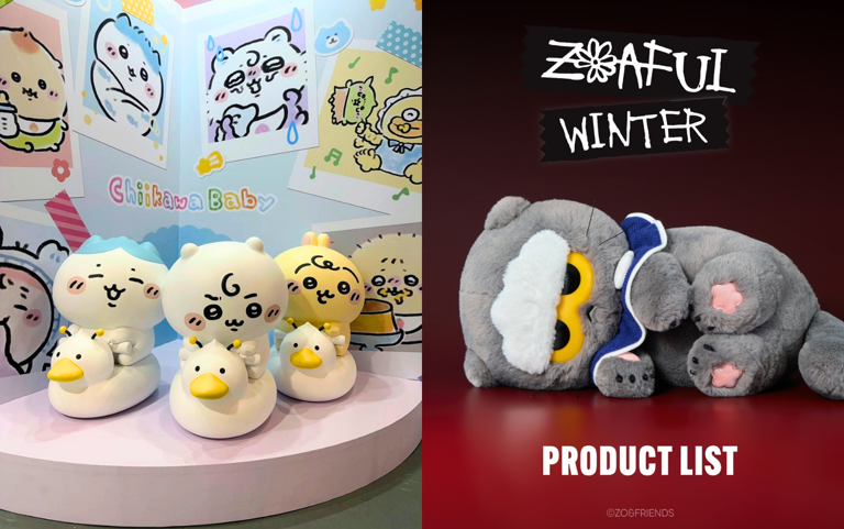 萌度破表！2026一二月人氣IP展、快閃店特搜：GD愛貓ZO&FRIENDS、吉伊卡哇、哈利波特....時間地點一次看！(持續更新)
