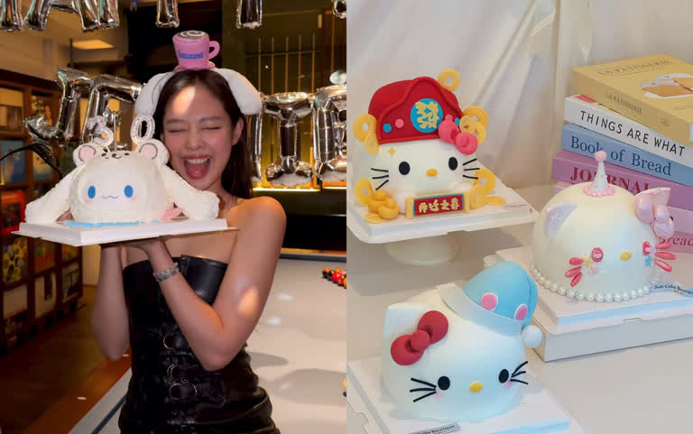 Jennie超萌大耳狗生日蛋糕原來是日本這家店？下次飛東京也能get Jennie同款蛋糕