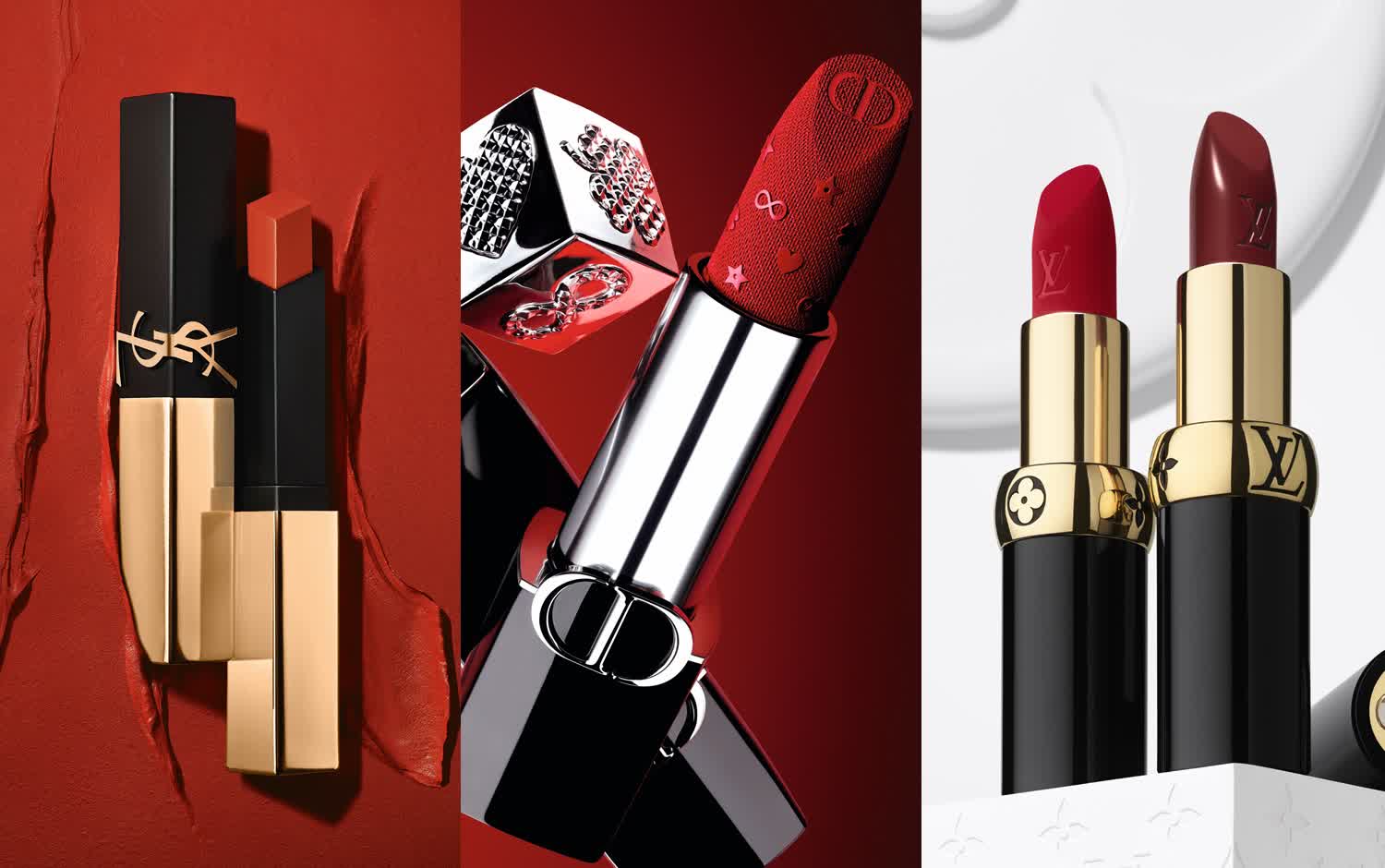 2026春節唇膏推薦 DIOR、LV、TOM FORD、YSL&hellip;盤點高級又具質感的紅色系唇彩