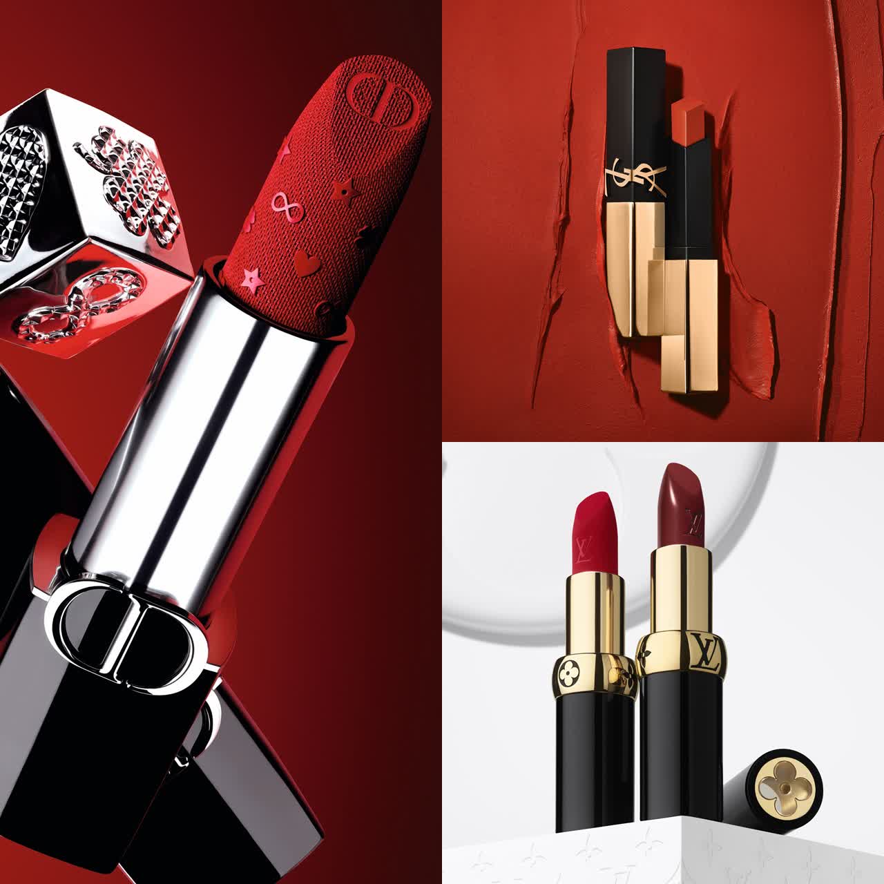 2026春節唇膏推薦 DIOR、LV、TOM FORD、YSL&hellip;盤點高級又具質感的紅色系唇彩