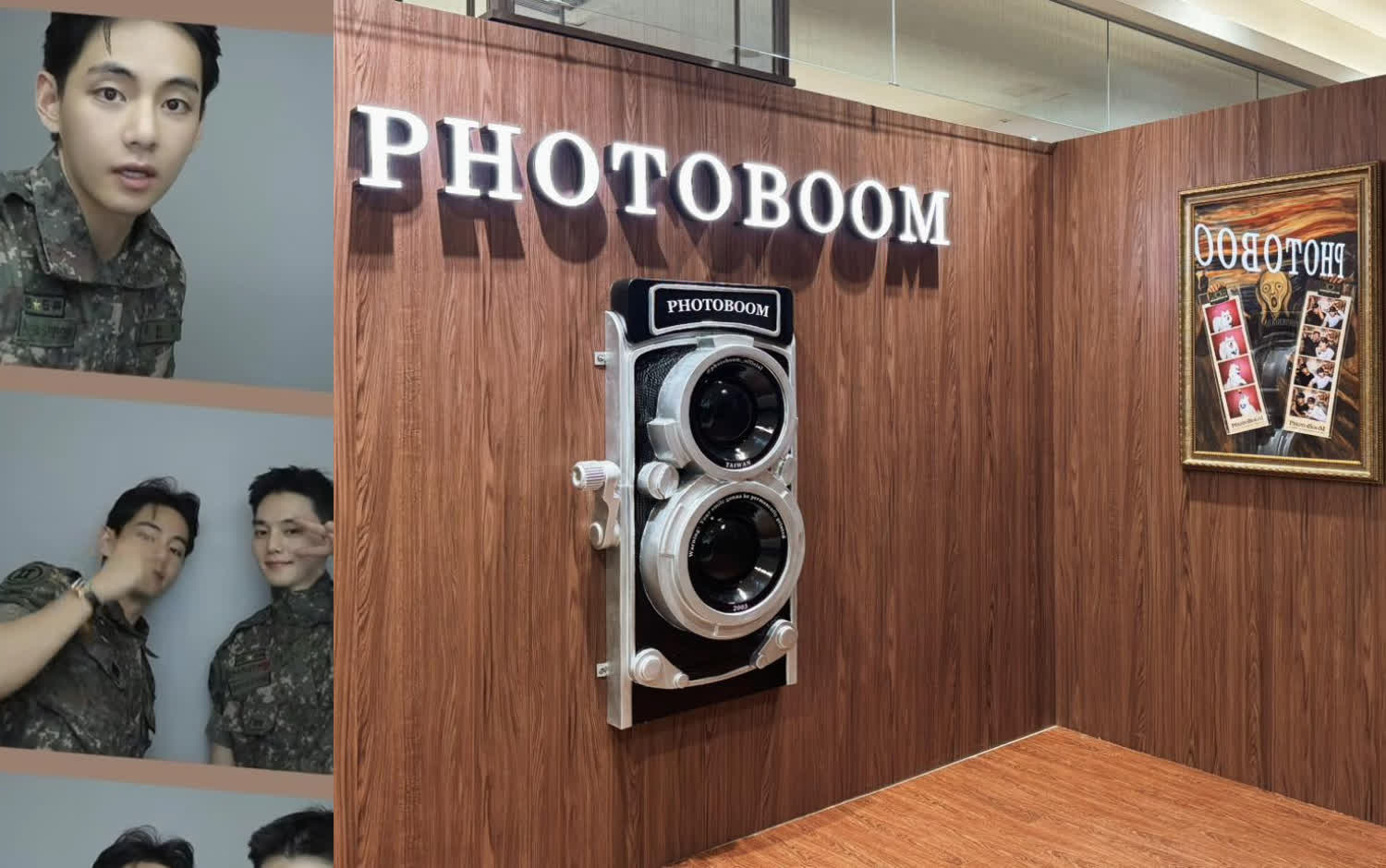 連BTS的RM跟V退伍也在拍！韓國「人生四格」拍貼機超夯！還有這裡竟然可以拍到「超大張」人生四格，今年春節快約姊妹來走春拍照...