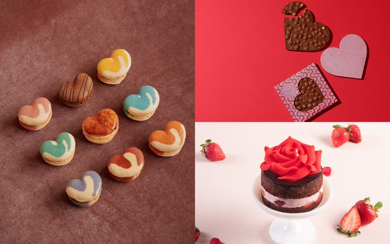 情人節儀式感就靠這篇！精選 5 間「愛心系甜點」，愛心巧克力、甜甜圈、可以吃的玫瑰花，浪漫指數直接拉滿！