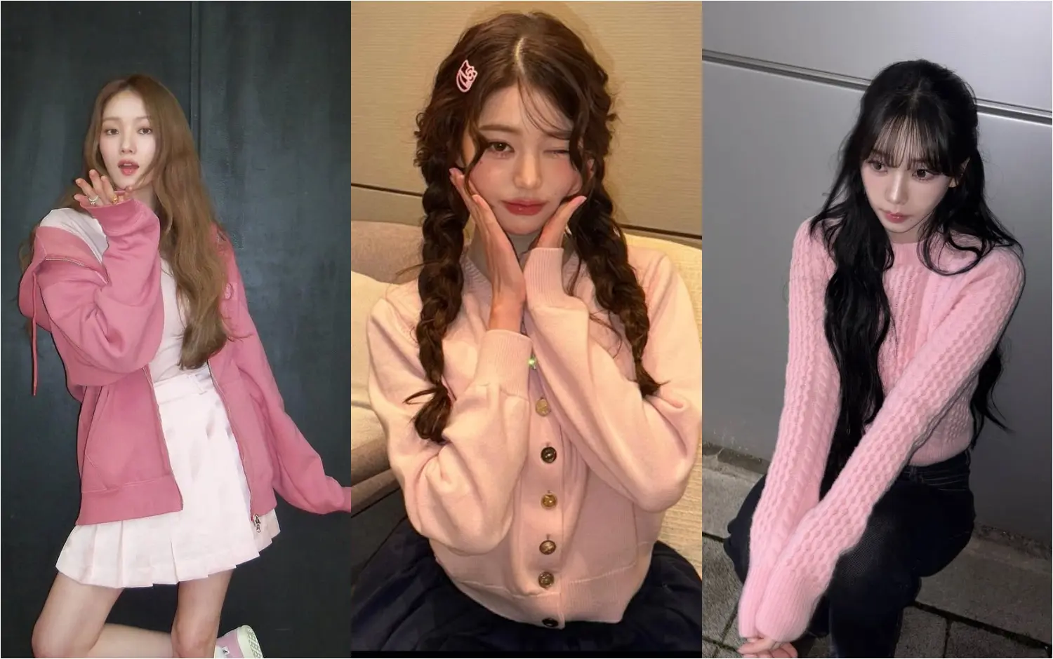 誰說粉色很難搭?2026韓星「粉色系單品」穿搭圖鑑:李聖經、張員瑛等人這樣搭穿出甜而不膩粉色系時尚…