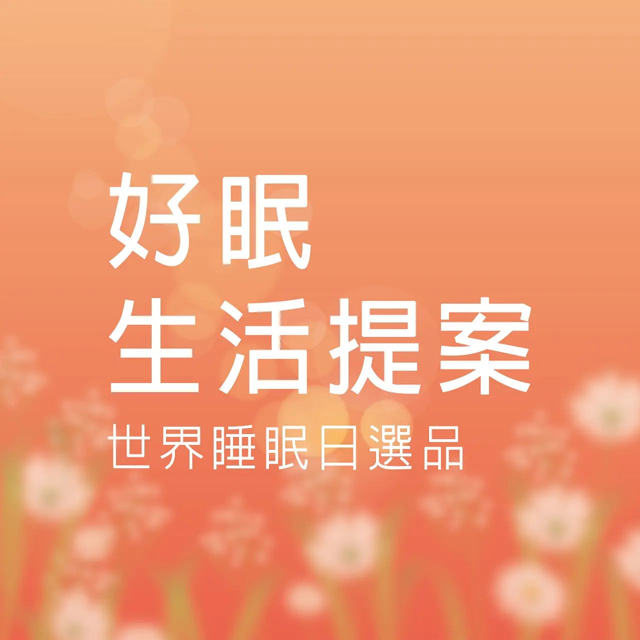 𝟐𝟎𝟐𝟔春上市｜好眠生活提案