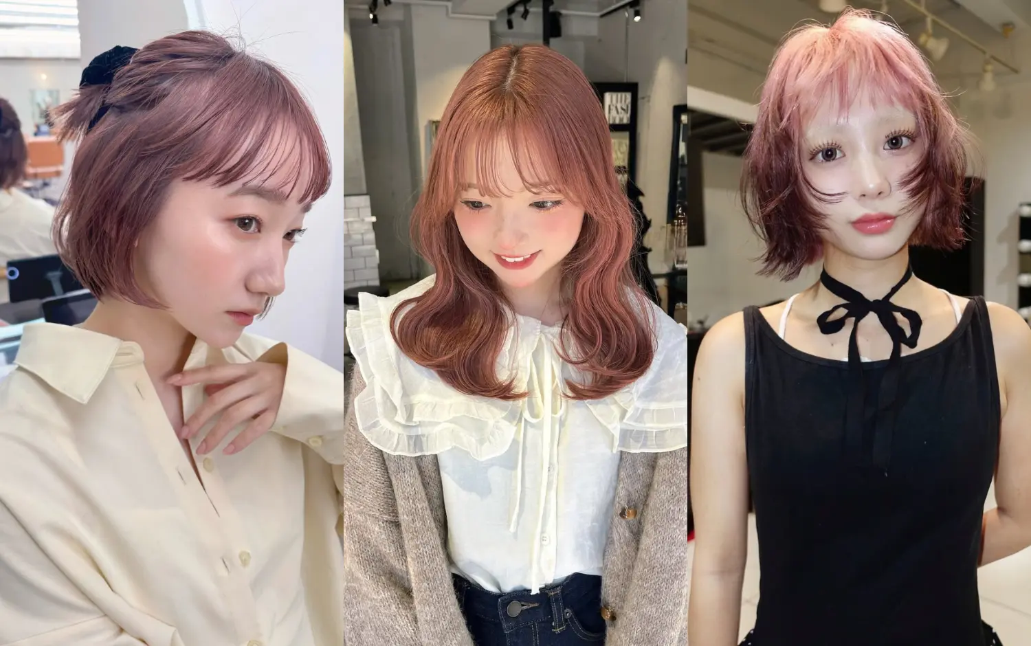 2026日本春季最流行「櫻花pink」粉色系髮型推薦：耳下短髮、層次剪、大捲髮原來都什麼髮型都百搭粉紅色...