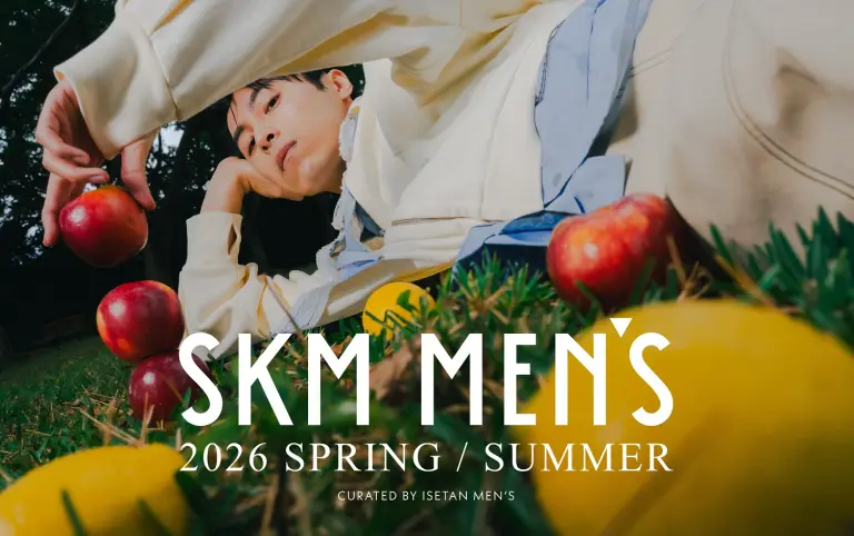 SKM MEN'S 2026春夏新品上市！