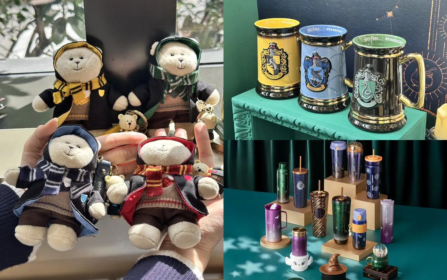 台灣買得到!星巴克×哈利波特聯名3/23上市:變色馬克杯、學院小熊鑰匙圈超可愛,20款+商品資訊一次看,每款都質感爆棚