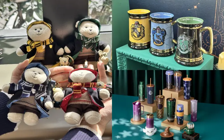 台灣買得到！星巴克&times;哈利波特聯名3/23上市：變色馬克杯、學院小熊鑰匙圈超可愛，20款+商品資訊一次看，每款都質感爆棚