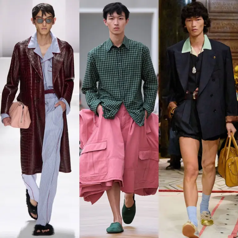 2026春夏男裝6大趨勢一次看：睡衣外穿、拖鞋搭正裝、極短運動褲、粉嫩色彩&hellip;