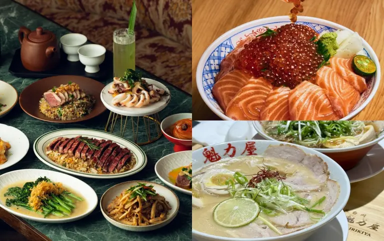 台中百貨美食推薦！拉麵、日料、韓式等異國料理一次滿足，最時髦餐酒館心潮飯店台中首店也在這！