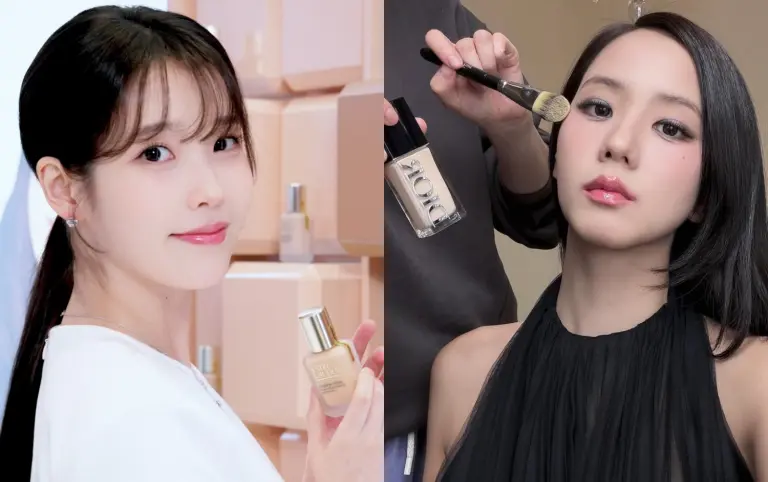 2026韓女星同款粉底液：ROS&Eacute;、JISOO、IU、Kazuha、權恩妃 完妝後散發高級光 粉底彷彿第二層肌膚般服貼！