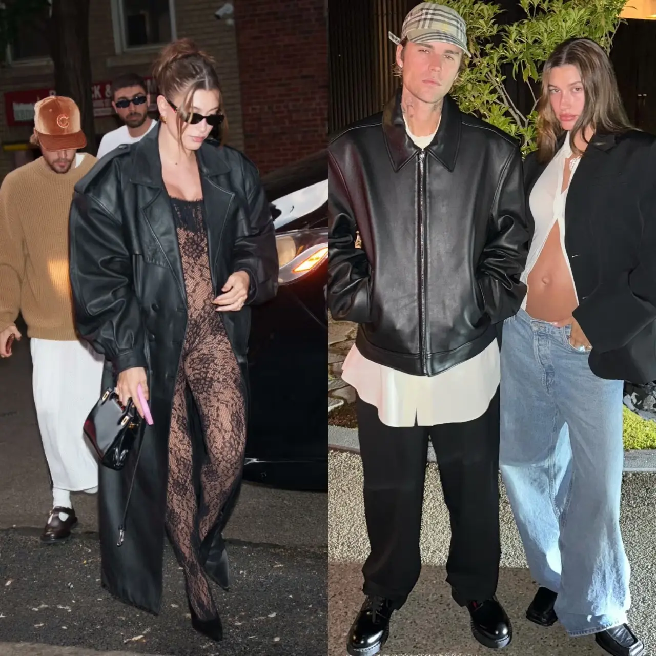 懷孕也要是辣妹！回顧海莉孕肚穿搭：黑色蕾絲裝、辣妹蝴蝶背心、襯衫牛仔褲&hellip;準媽咪每套都請筆記