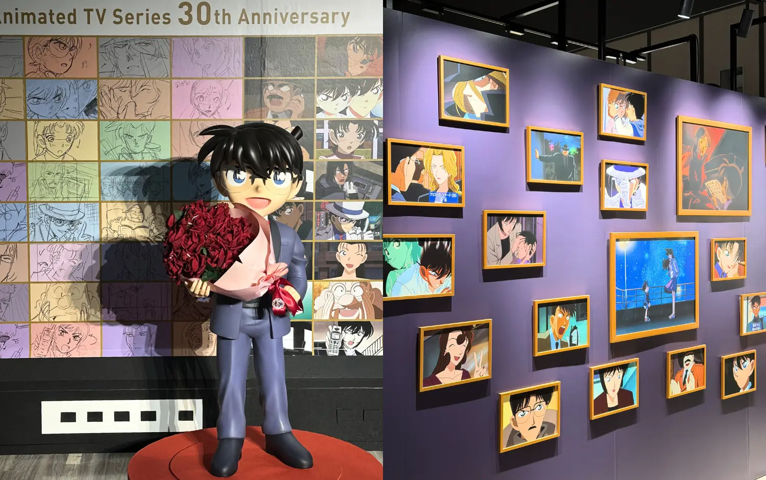 柯南粉集合！【名偵探柯南 TV動畫播放30週年紀念展】海外首站登台：5大亮點、經典告白場景全收錄！（持續更新）